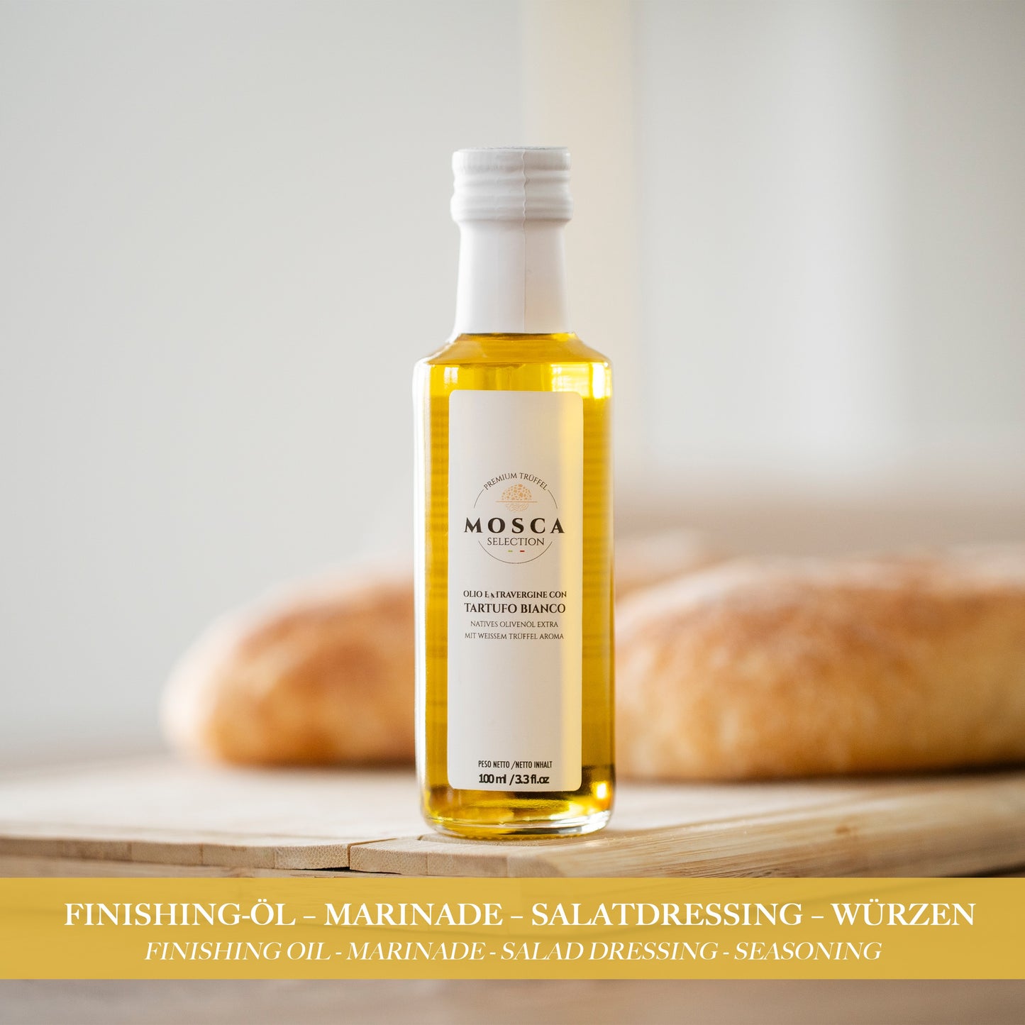 Trüffelöl (weißer Trüffel) Mosca - 100ml