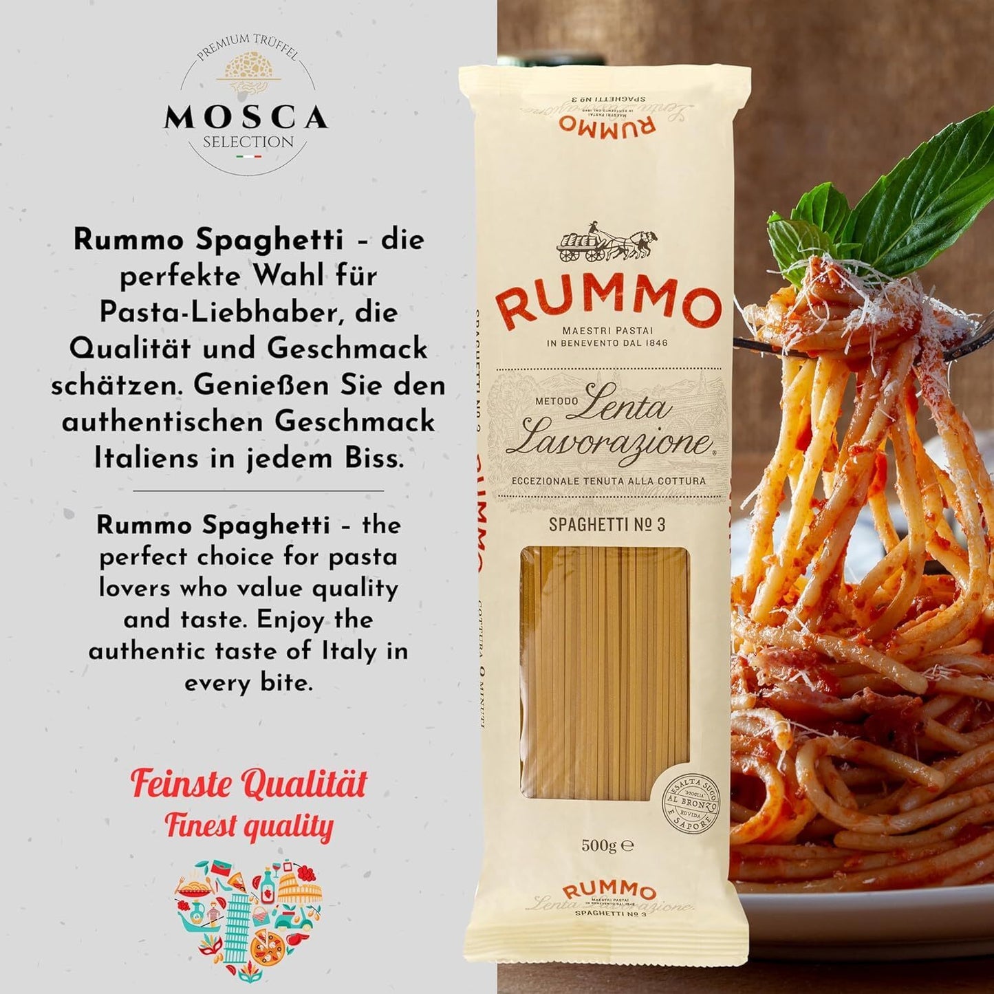 Rummo Spaghetti No3 - 500g