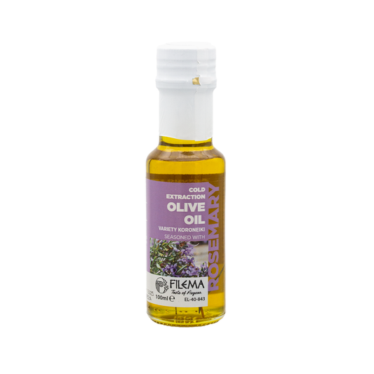 Kaltgepresstes Olivenöl mit Rosmarin – 100 ml