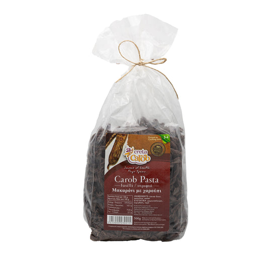 Carob Pasta – Fusilli 500 g