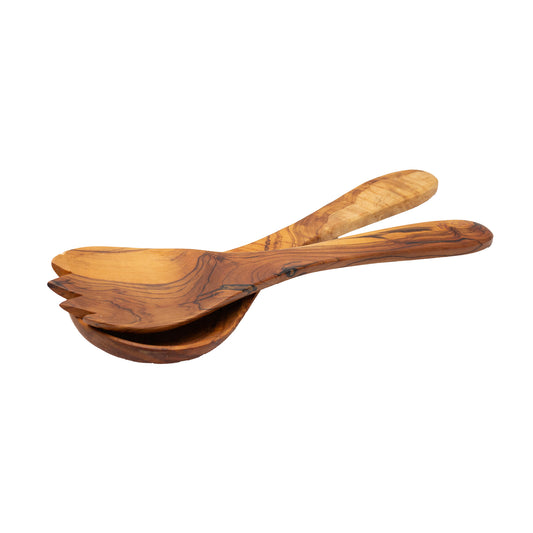 Löffelset aus Olivenholz - 25cm