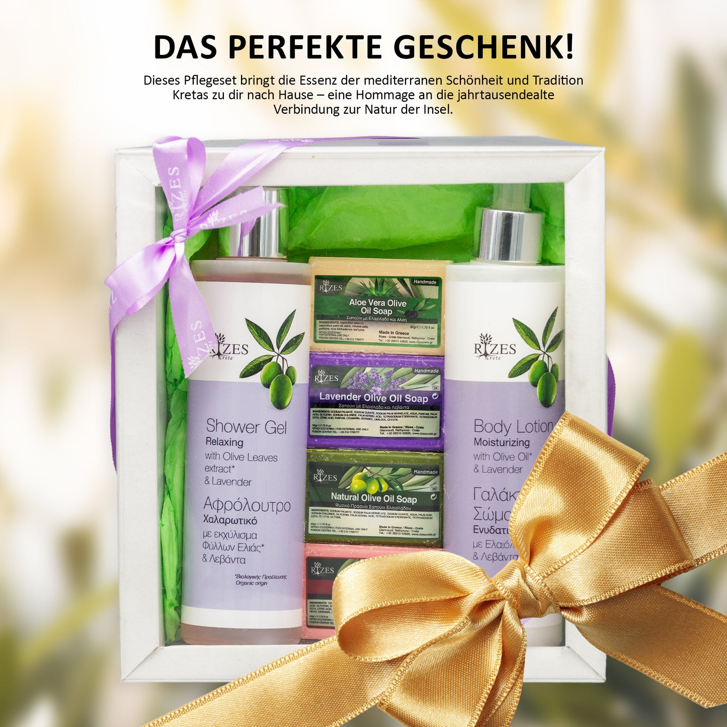 Rizes Crete Naturkosmetik-Set Premium