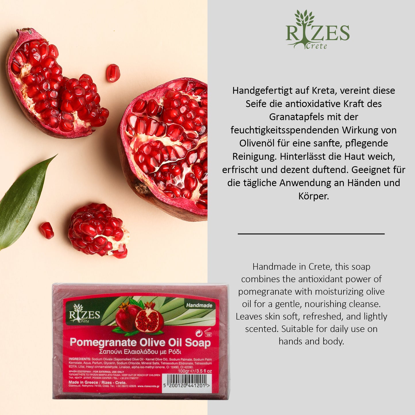 Rizes Crete Naturkosmetik-Set