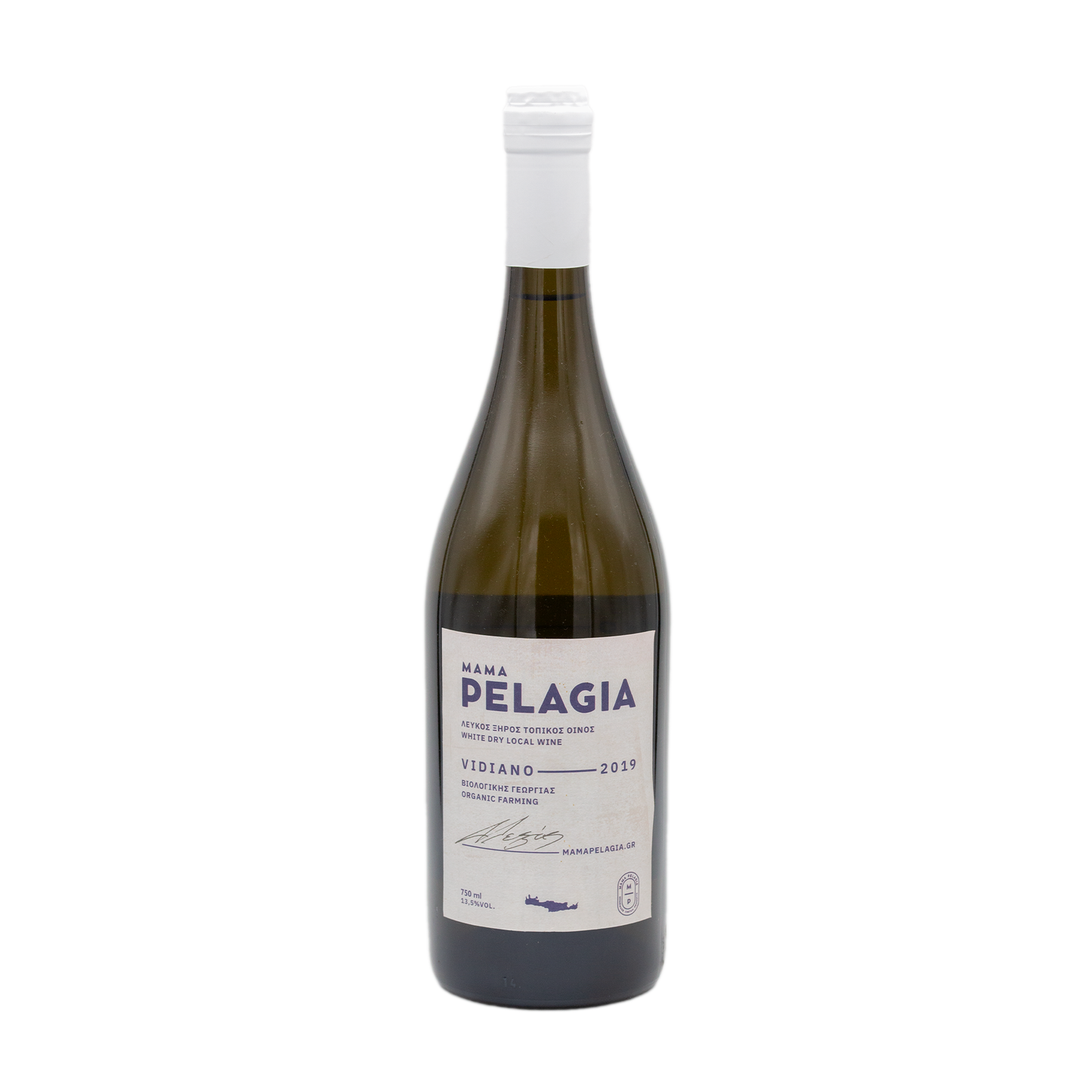 Bio-Weißwein – Vidiano 2019 – 750 ml