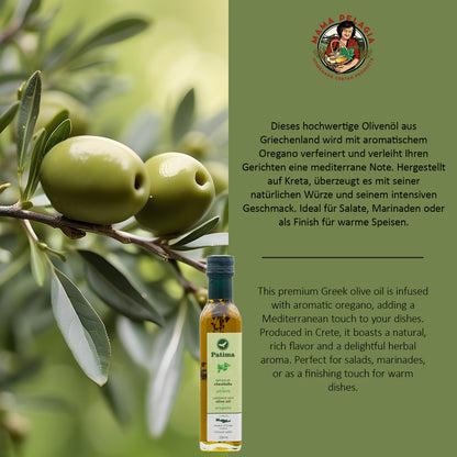 Olivenöl mit Oregano – 100 ml
